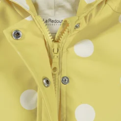 Parka à Capuche, En Gomme Et à Pois -Mode Décontractée ecd4f9689258580c1f266154a6d240be