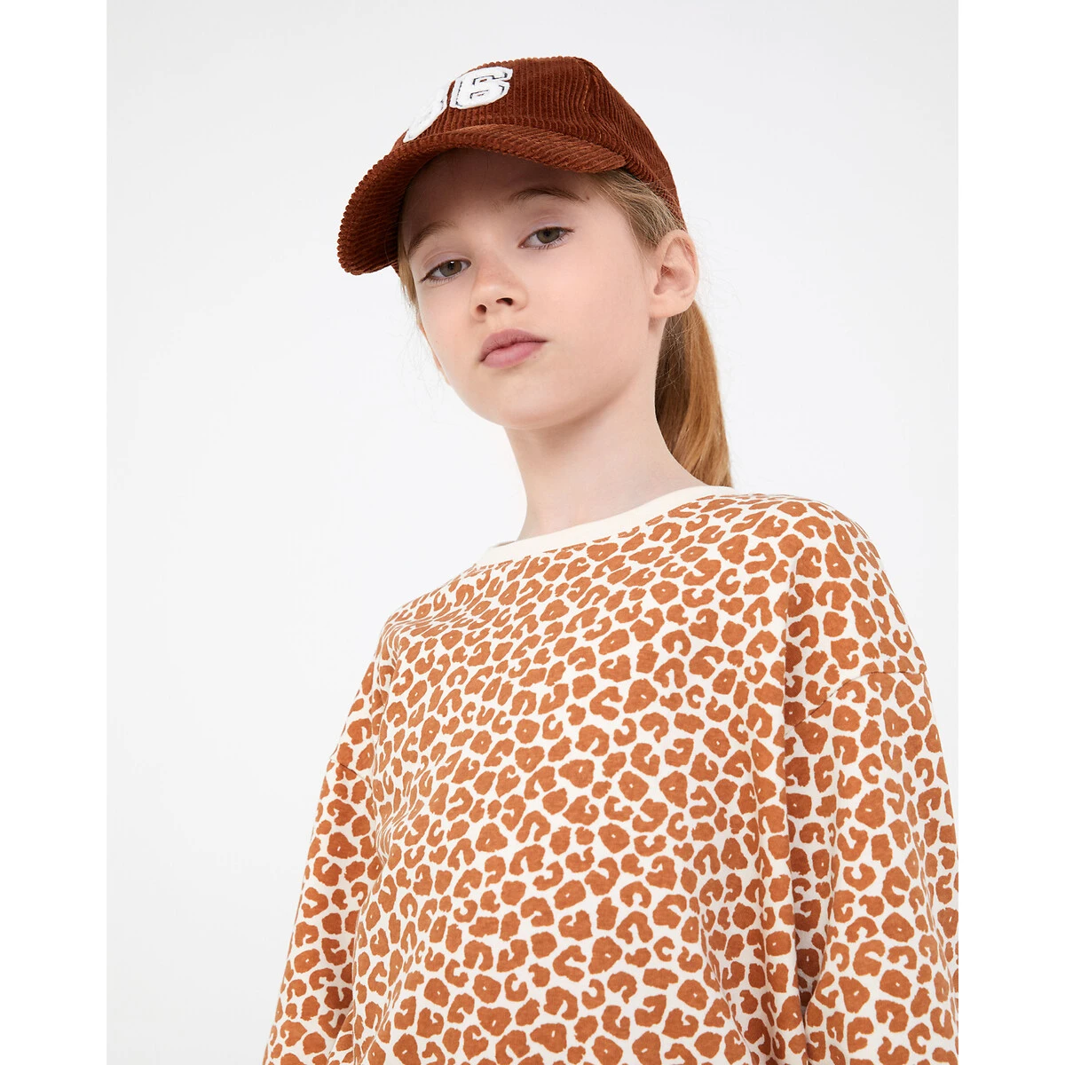 Sweat Col Rond Imprimé Léopard En Molleton 10 Sweat Col Rond Imprimé Léopard En Molleton – Image 10