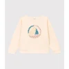 PETIT BATEAU Sweat Col Rond Molletonné