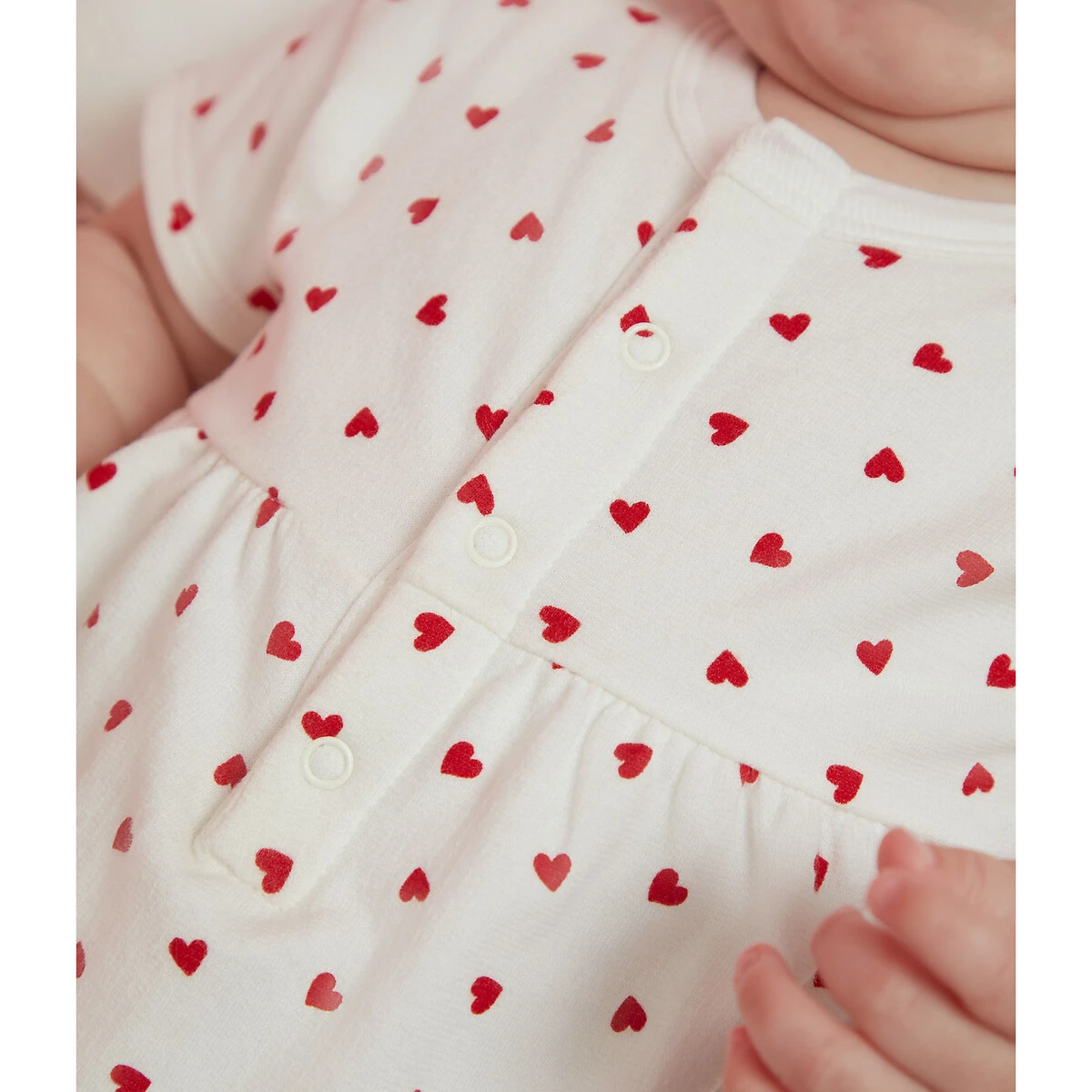 PETIT BATEAU Robe Avec Body Intégré En Molleton 6 PETIT BATEAU Robe Avec Body Intégré En Molleton – Image 6