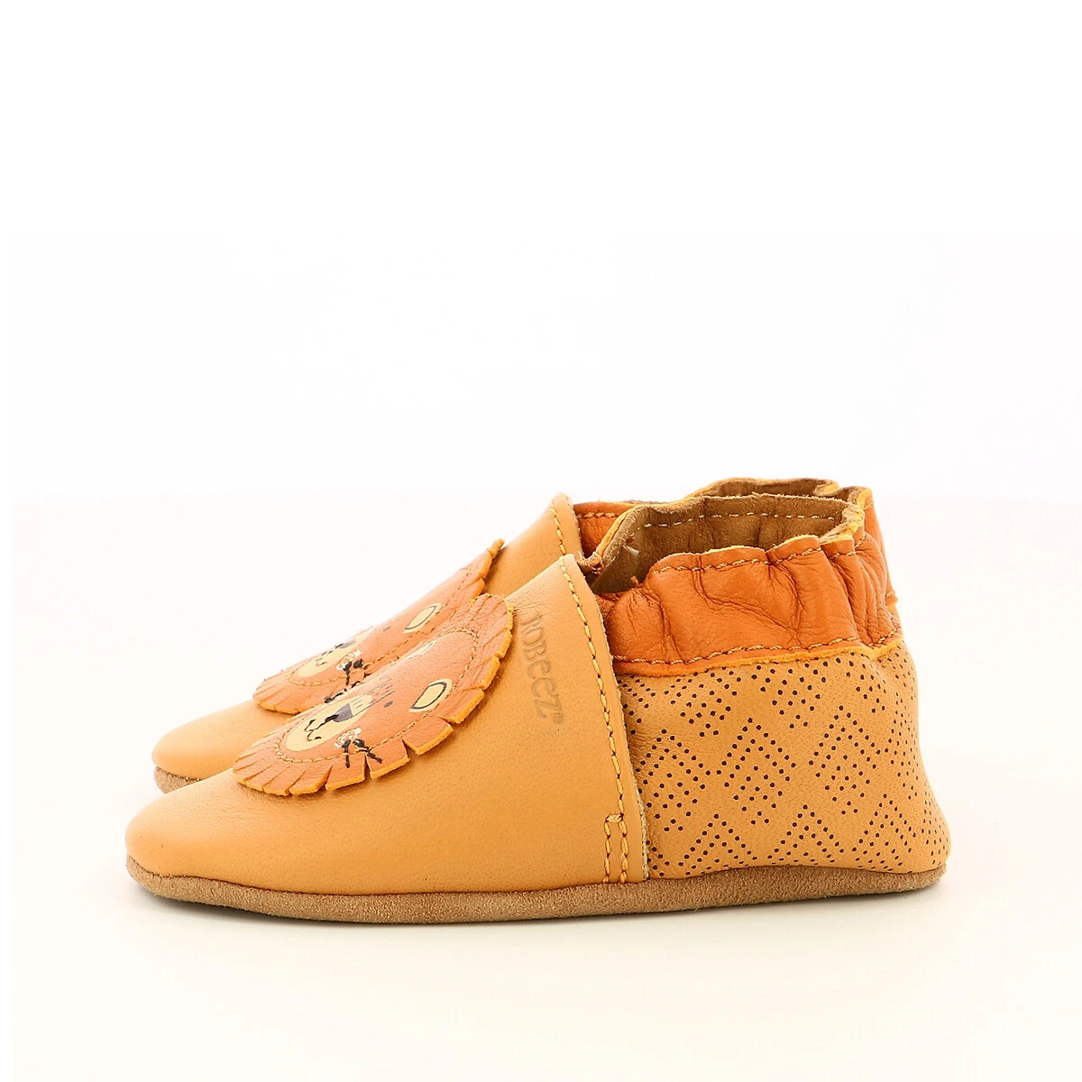 ROBEEZ Chaussons Cuir à Tannage Végétal Grooar 3 ROBEEZ Chaussons Cuir à Tannage Végétal Grooar – Image 3