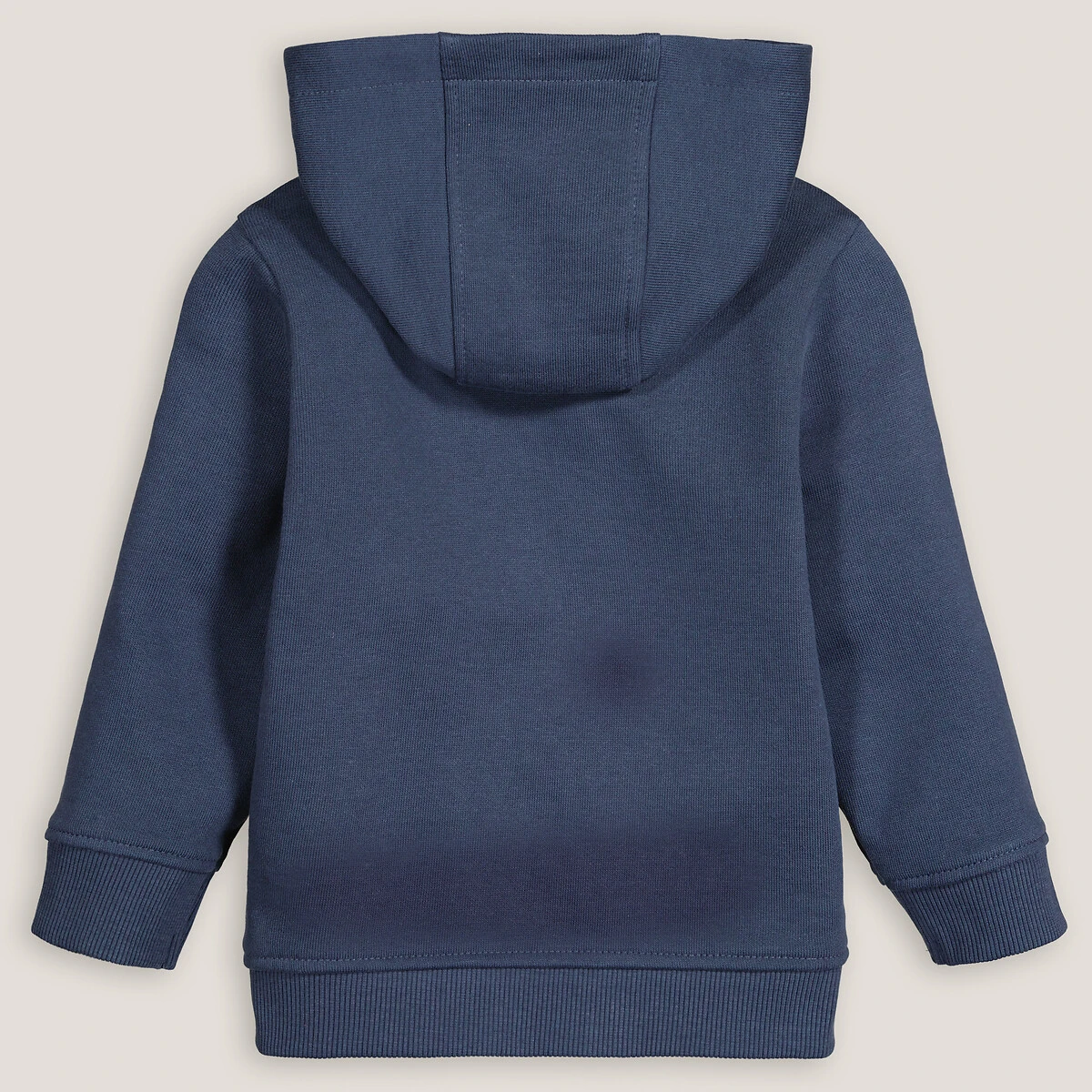 Sweat Zippé à Capuche, Message Brodé Devant 4 Sweat Zippé à Capuche, Message Brodé Devant – Image 4