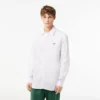 Lacoste Chemise En Popeline Manches Longues