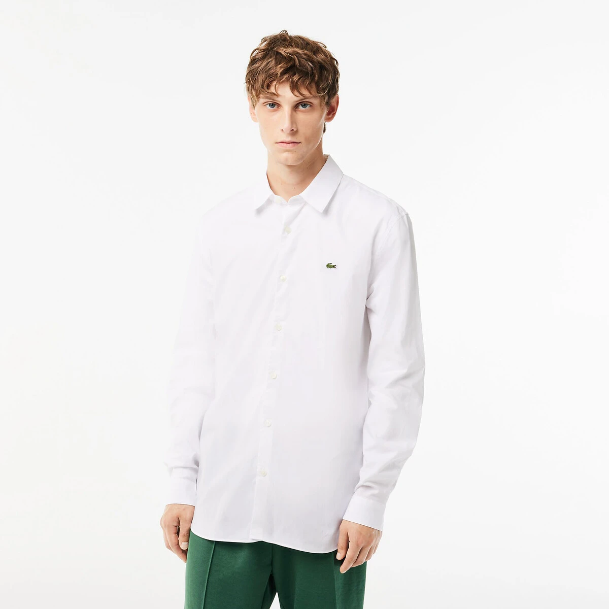 Lacoste Chemise En Popeline Manches Longues 1 Lacoste Chemise En Popeline Manches Longues