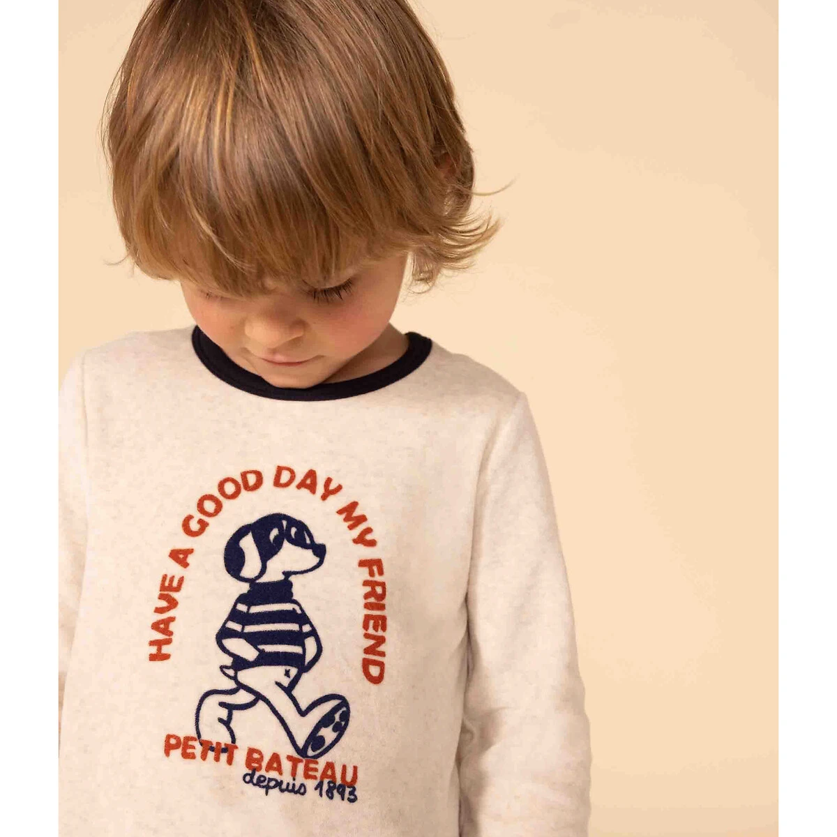 PETIT BATEAU Pyjama 2 Pièces Manches Longues En Velours 2 PETIT BATEAU Pyjama 2 Pièces Manches Longues En Velours – Image 2