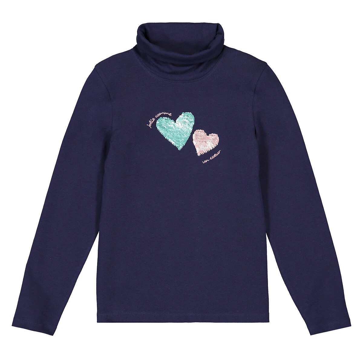 Sous-pull à Sequins Magiques, Coton Bio 4 Sous-pull à Sequins Magiques, Coton Bio – Image 4