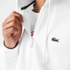 Lacoste Sweat Zippé à Capuche En Coton 22 Lacoste Sweat Zippé à Capuche En Coton -Mode Décontractée f87c63010c310837de8cb1b54954a1db