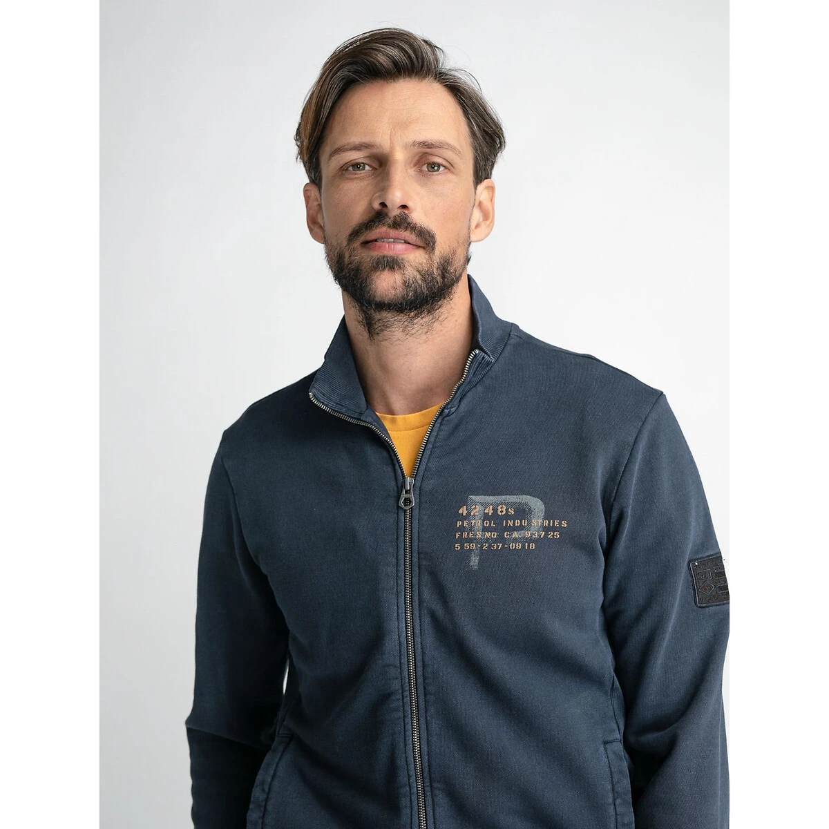 Petrol Industries Sweat Zippé Col Montant 3 Petrol Industries Sweat Zippé Col Montant – Image 3