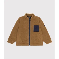 PETIT BATEAU Veste Imitation Fourrure Moutonnée Recyclée