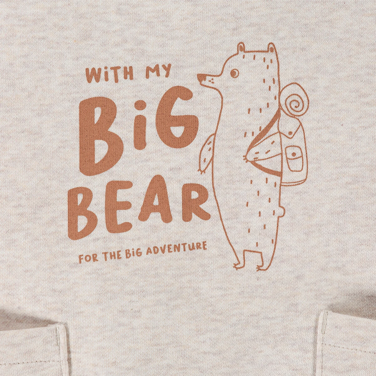 Ensemble 2 Pièces En Molleton, Motif Ours 5 Ensemble 2 Pièces En Molleton, Motif Ours – Image 5