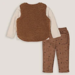 Ensemble 3 Pièces T-shirt, Gilet Et Jogging 10 Ensemble 3 Pièces T-shirt, Gilet Et Jogging -Mode Décontractée f96cea8dd64042f8f6ee3ba62b2b8ed8