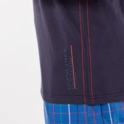 Pyjashort Carreaux Colored Night -Mode Décontractée fa79409421ddaf456a13a028e619a259