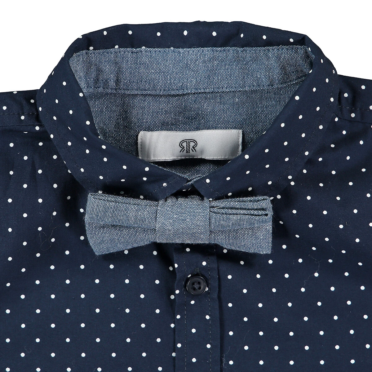 Chemise Imprimée, Noeud Papillon Amovible 5 Chemise Imprimée, Noeud Papillon Amovible – Image 5