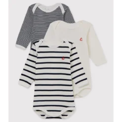 PETIT BATEAU Lot De 3 Bodies Sans Manches à Rayures 14 PETIT BATEAU Lot De 3 Bodies Sans Manches à Rayures -Mode Décontractée fc7567d85868c6638daa91490dd0661b 4