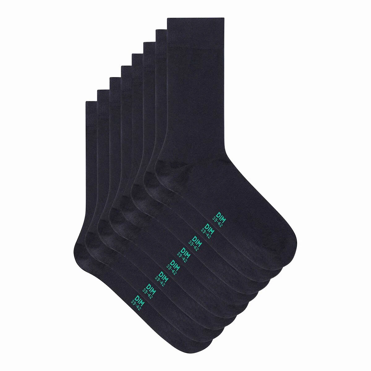 DIM Lot 4 Paires De Chaussettes Hautes 2 DIM Lot 4 Paires De Chaussettes Hautes – Image 2