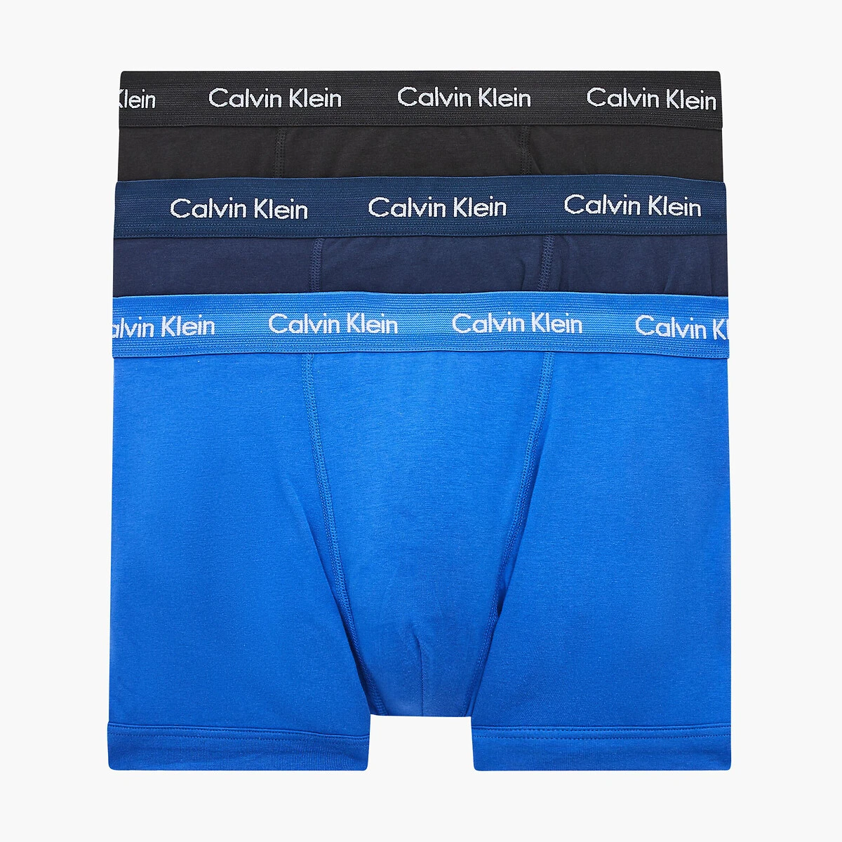 CALVIN KLEIN UNDERWEAR Lot De 3 Boxers Coton Stretch 2 CALVIN KLEIN UNDERWEAR Lot De 3 Boxers Coton Stretch – Image 2