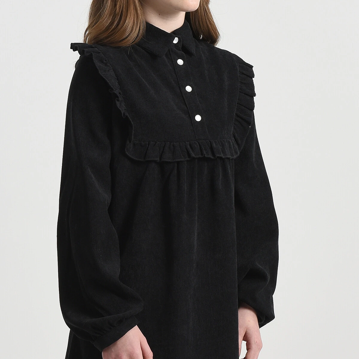 Robe Manches Longues Unie 2 Robe Manches Longues Unie – Image 2