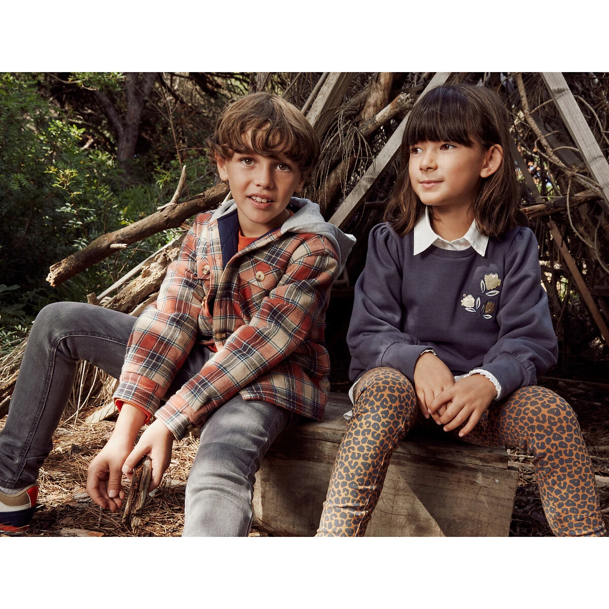 Chemise Capuche Manches Longues 3-12 Ans 7 Chemise Capuche Manches Longues 3-12 Ans – Image 7