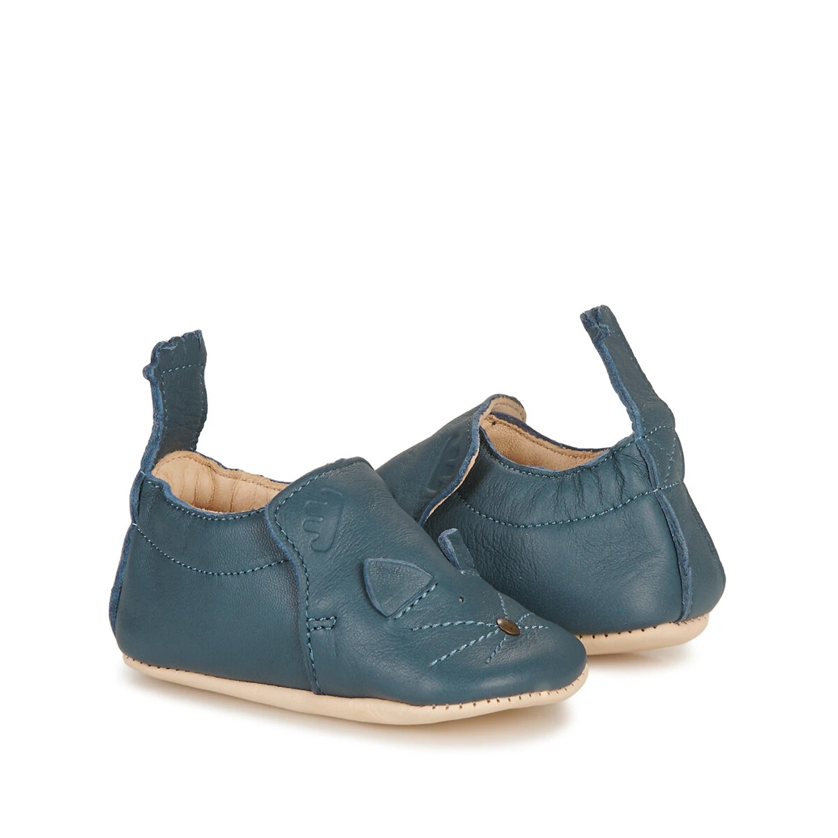 Chaussons Souples En Cuir My Blumoo Chat 4 Chaussons Souples En Cuir My Blumoo Chat – Image 4