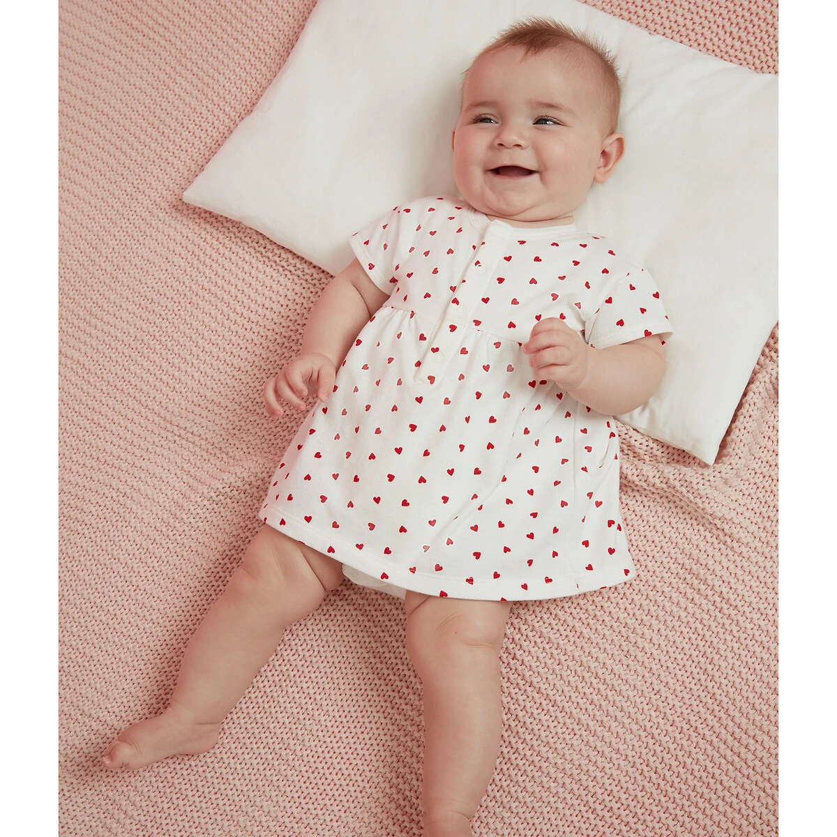 PETIT BATEAU Robe Avec Body Intégré En Molleton 5 PETIT BATEAU Robe Avec Body Intégré En Molleton – Image 5