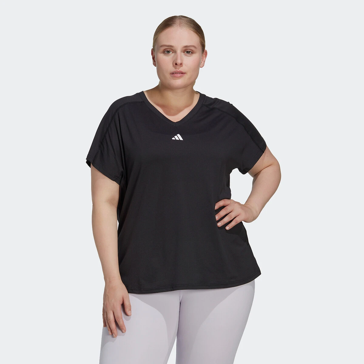 ADIDAS PERFORMANCE T-shirt De Training Train Essentials Col V 1 ADIDAS PERFORMANCE T-shirt De Training Train Essentials Col V