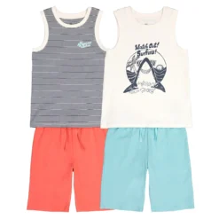Lot De 3 Pyjashorts En Coton Imprimé Surf -Mode Décontractée ffbfd9fb1cf9ac202e1cf7b84459a34c